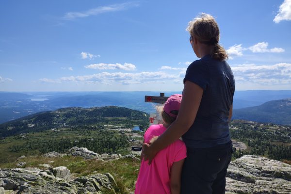 Lifjell, das Wanderparadies für Familien mit Kindern